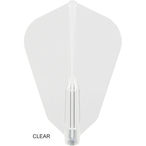 Fit Flight, Fit Flight Air Dart Flights - Fantail Clear