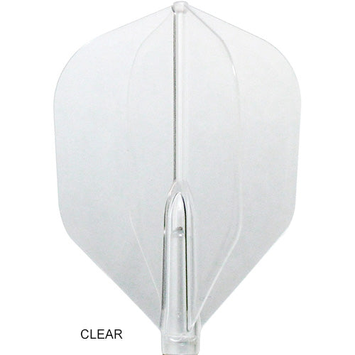 Fit Flight, Fit Flight Air Dart Flights - Shape Clear