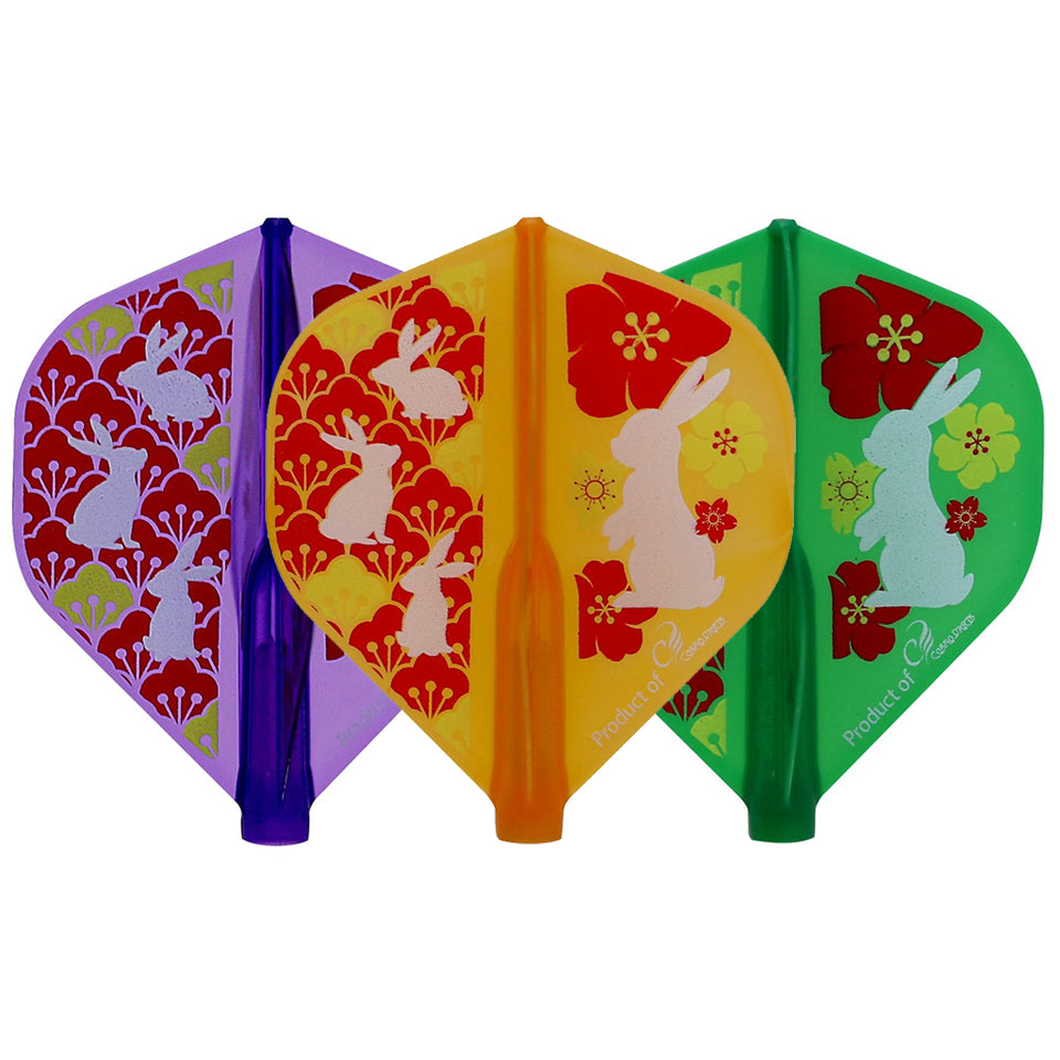 Fit Flight, Fit Flight Air Flower Rabbit Dart Flights - Standard