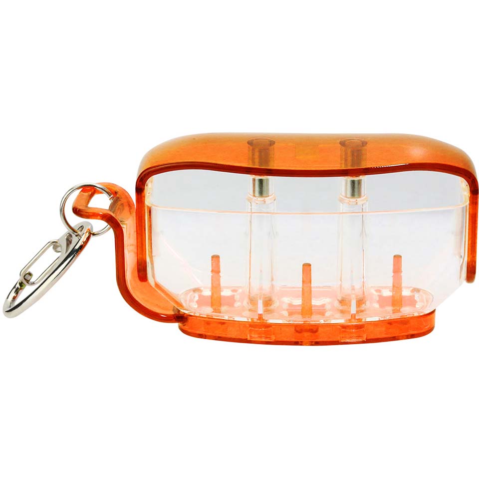 Fit Flight, Fit Flight Fit Holder Flight Case - Clear Orange