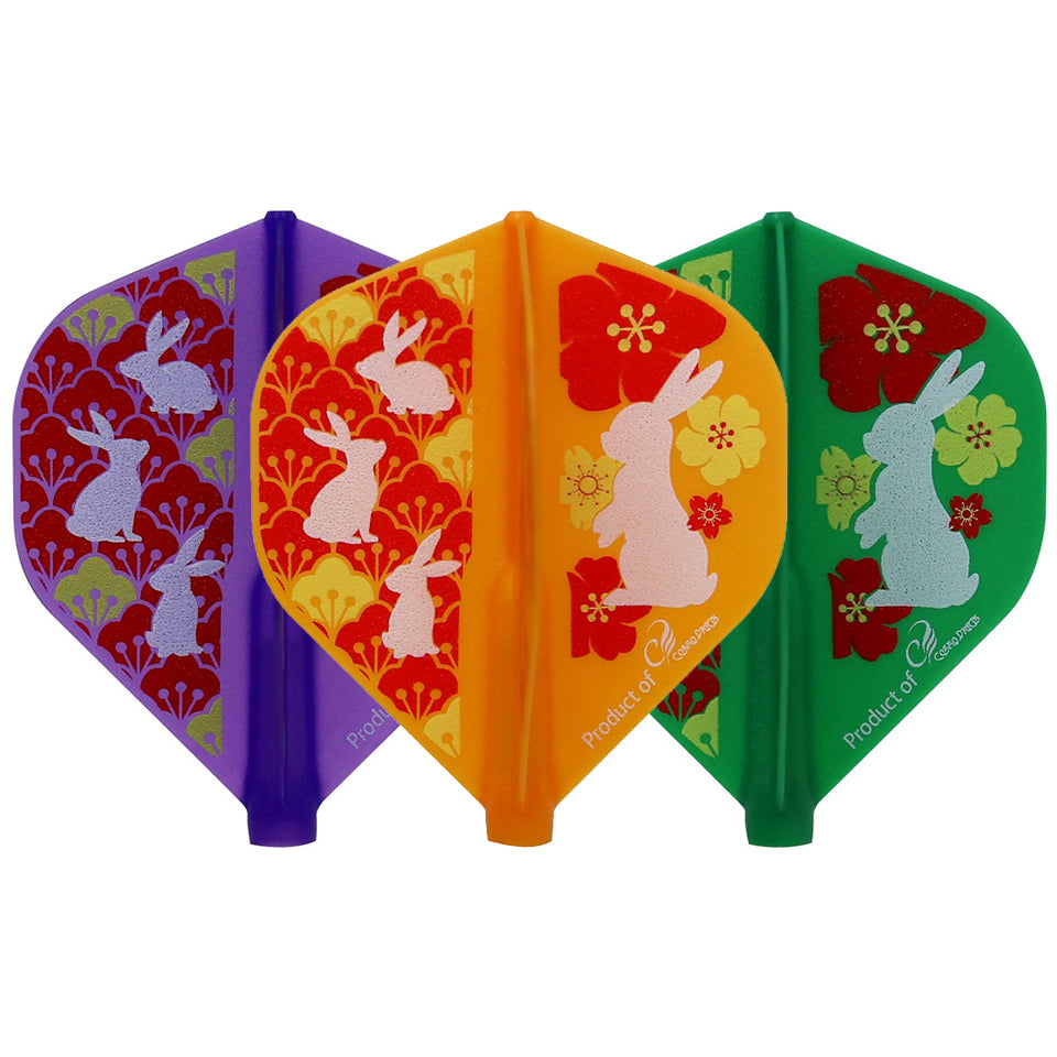 Fit Flight, Fit Flight Flower Rabbit Dart Flights - Standard