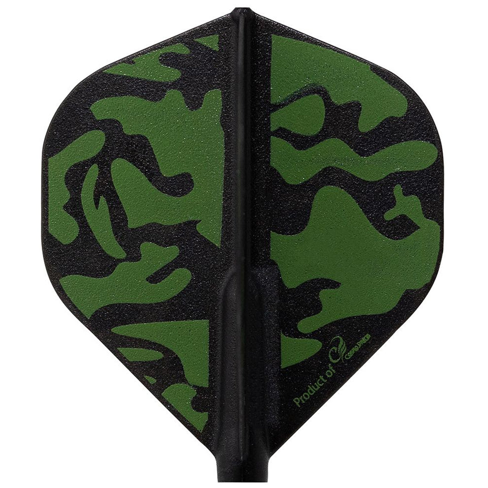 Fit Flight, Fit Flight Liquid Camo A Dart Flights - Standard Green