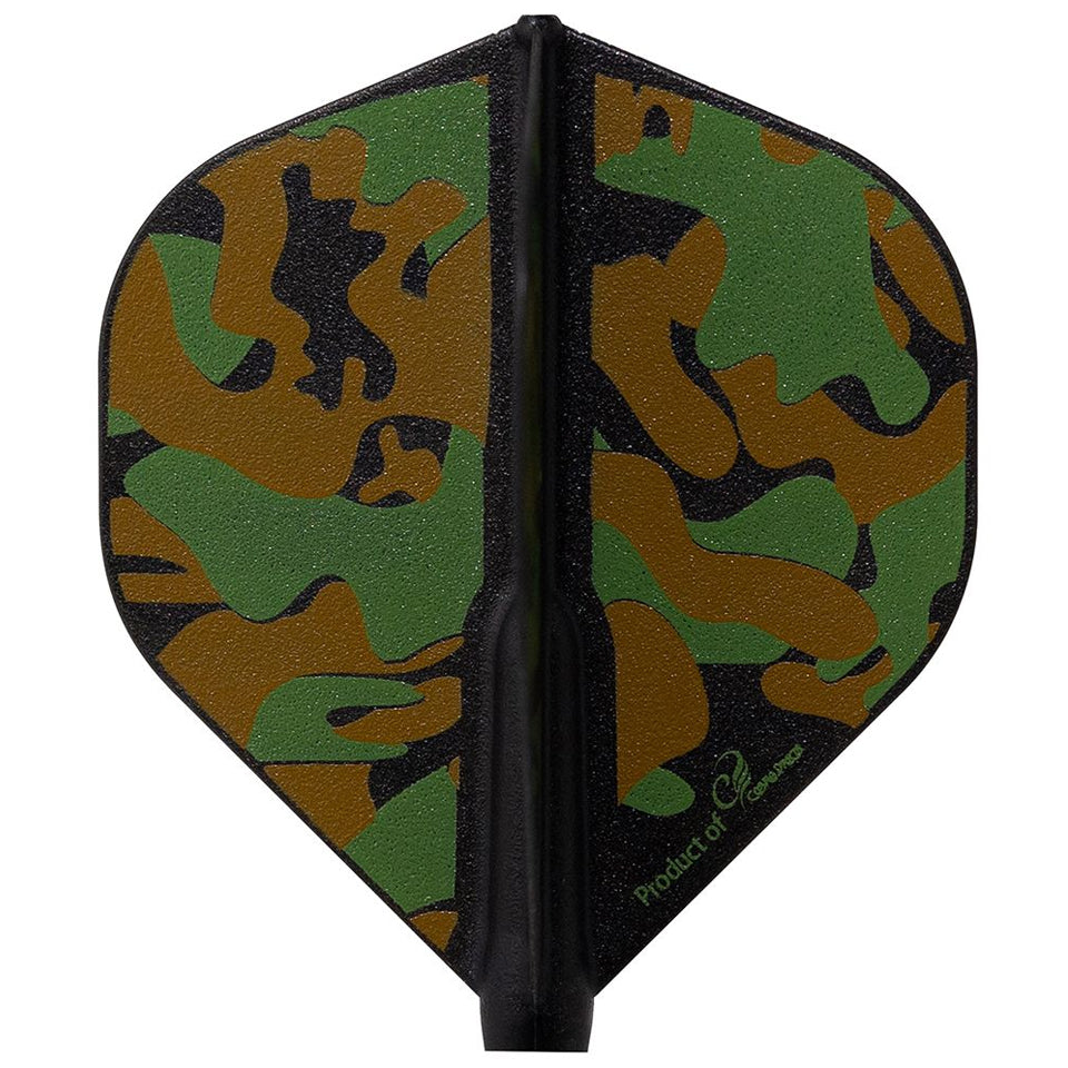 Fit Flight, Fit Flight Liquid Camo A Dart Flights - Standard Green