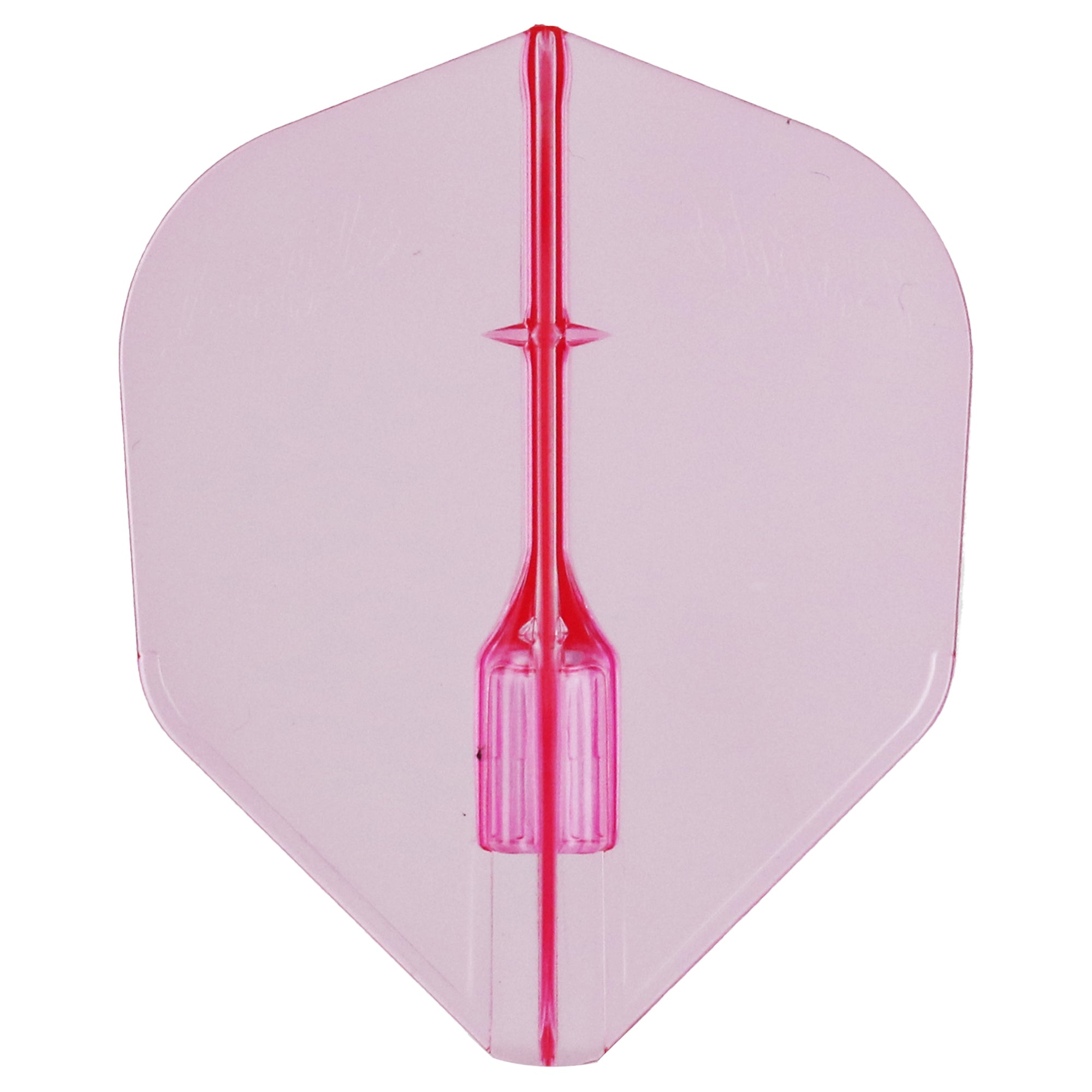 L-Style, L-Style EZ Fantom Dart Flights - L3 / Shape Clear Pink